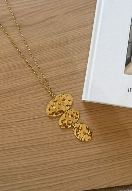 Famous Online Store Triple Oval ketting
