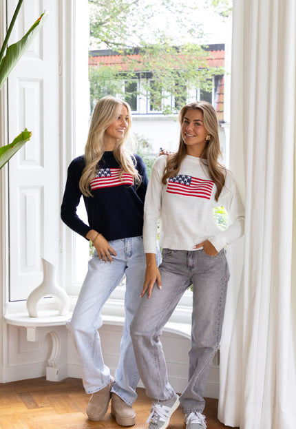 Famous Online Store Trui America wit