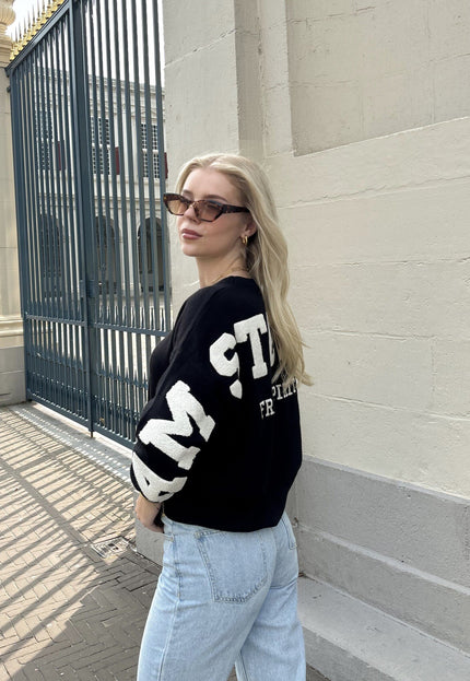 Famous Online Store Trui Amsterdam zwart