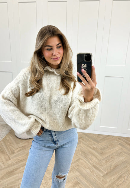 Famous Online Store Trui Brianna licht beige