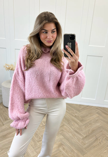 Famous Online Store Trui Brianna roze