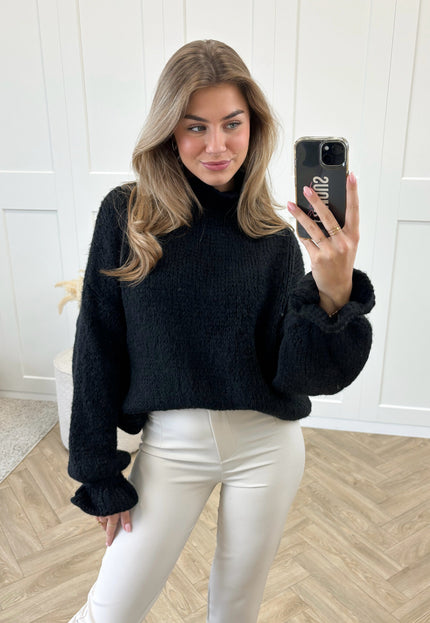 Famous Online Store Trui Brianna zwart
