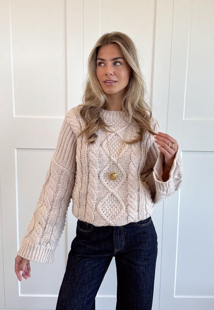 Famous Online Store Trui Cecile beige