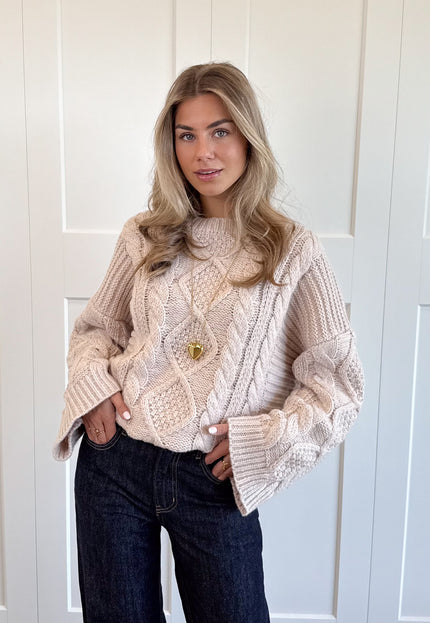 Famous Online Store Trui Cecile beige