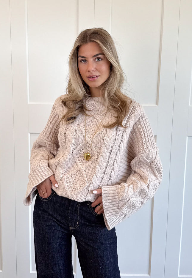 Famous Online Store Trui Cecile beige
