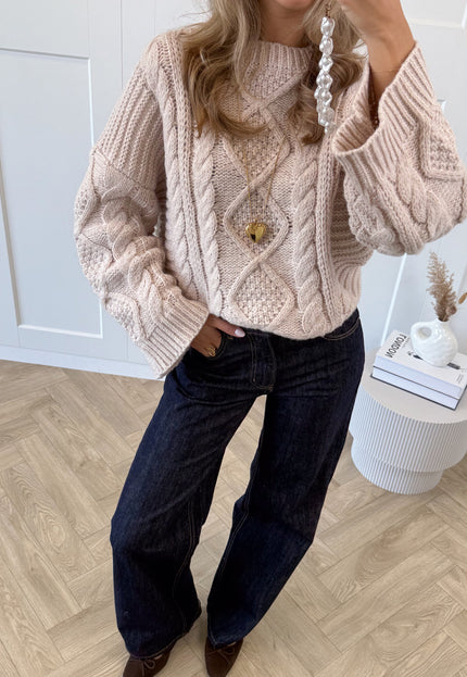 Famous Online Store Trui Cecile beige