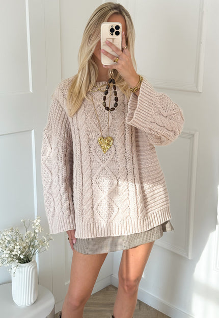 Famous Online Store Trui Cecile beige