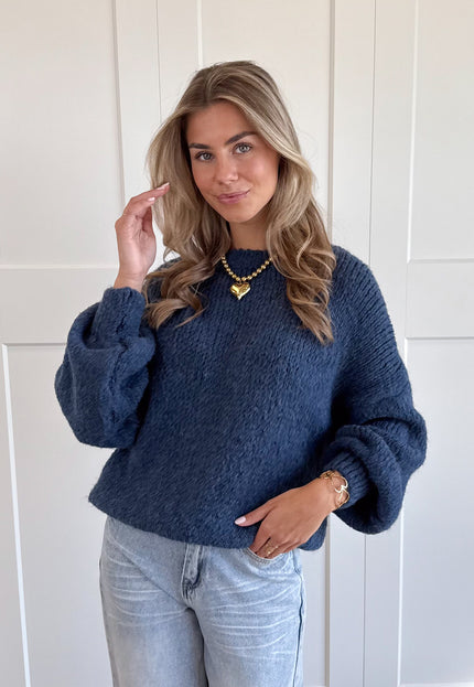 Famous Online Store Trui Ella blauw
