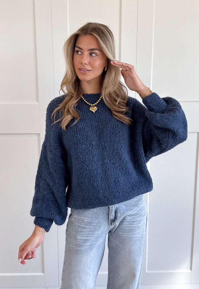 Famous Online Store Trui Ella blauw