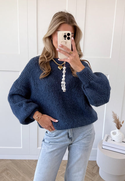 Famous Online Store Trui Ella blauw