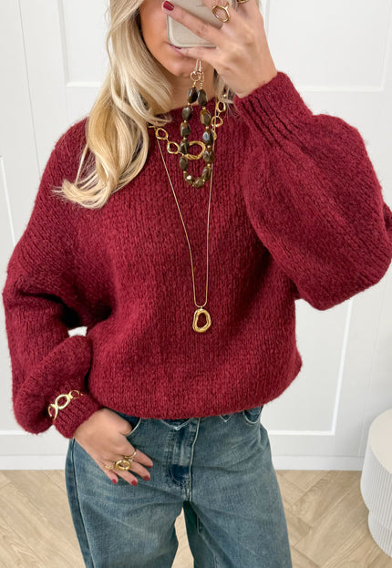 Famous Online Store Trui Ella bordeaux