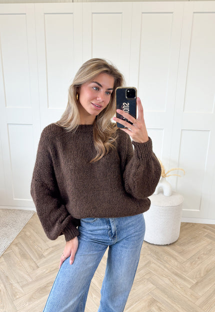 Famous Online Store Trui Ella bruin