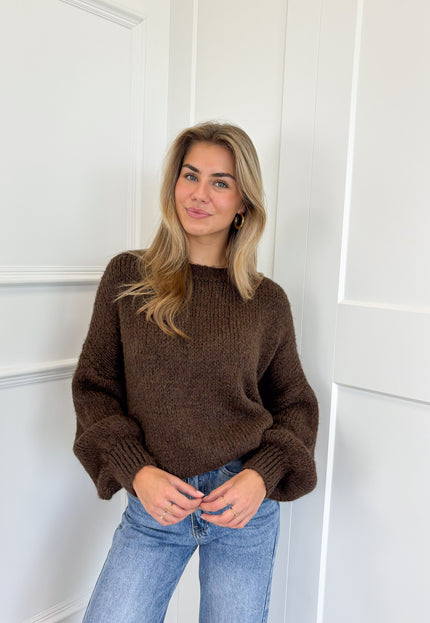 Famous Online Store Trui Ella bruin