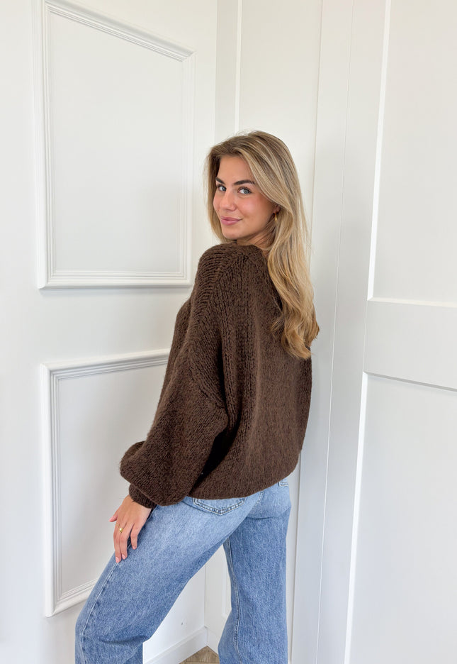 Famous Online Store Trui Ella bruin