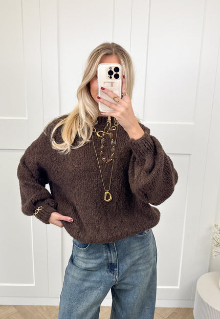 Famous Online Store Trui Ella bruin