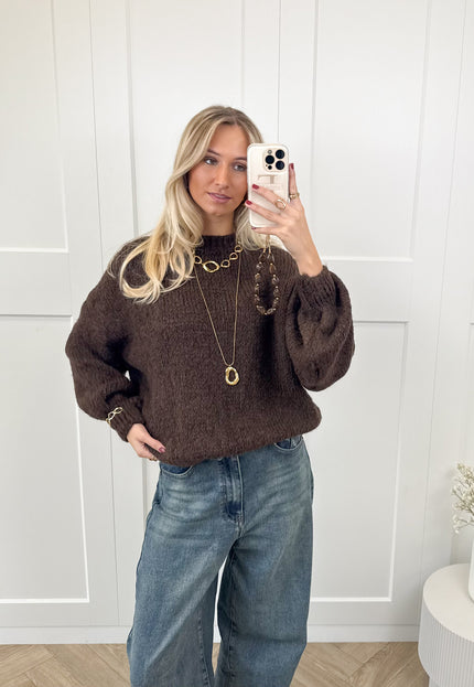 Famous Online Store Trui Ella bruin