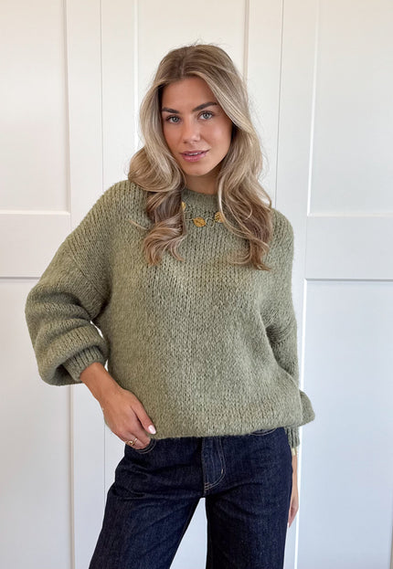 Famous Online Store Trui Ella groen