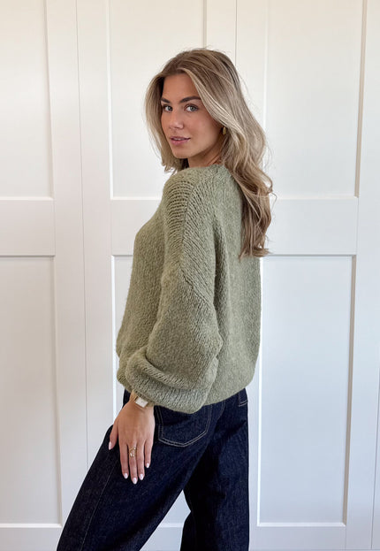Famous Online Store Trui Ella groen