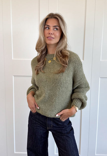Famous Online Store Trui Ella groen