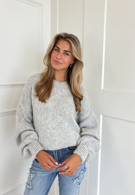 Famous Online Store Trui Ella lichtgrijs