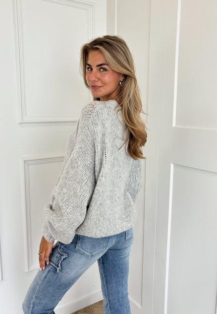 Famous Online Store Trui Ella lichtgrijs