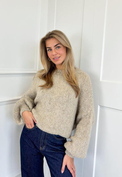 Famous Online Store Trui Ella taupe