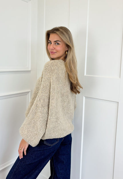 Famous Online Store Trui Ella taupe