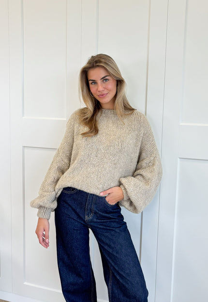 Famous Online Store Trui Ella taupe