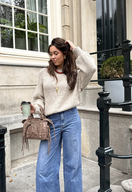 Famous Online Store Trui Ella taupe