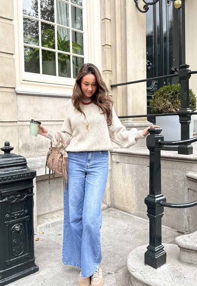 Famous Online Store Trui Ella taupe