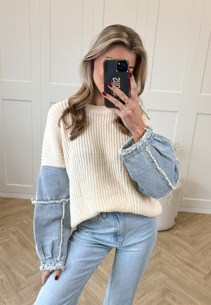 Famous Online Store Trui Elsie beige