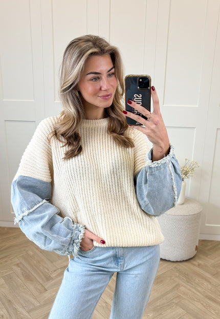 Famous Online Store Trui Elsie beige
