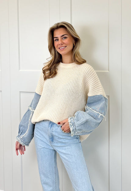 Famous Online Store Trui Elsie beige