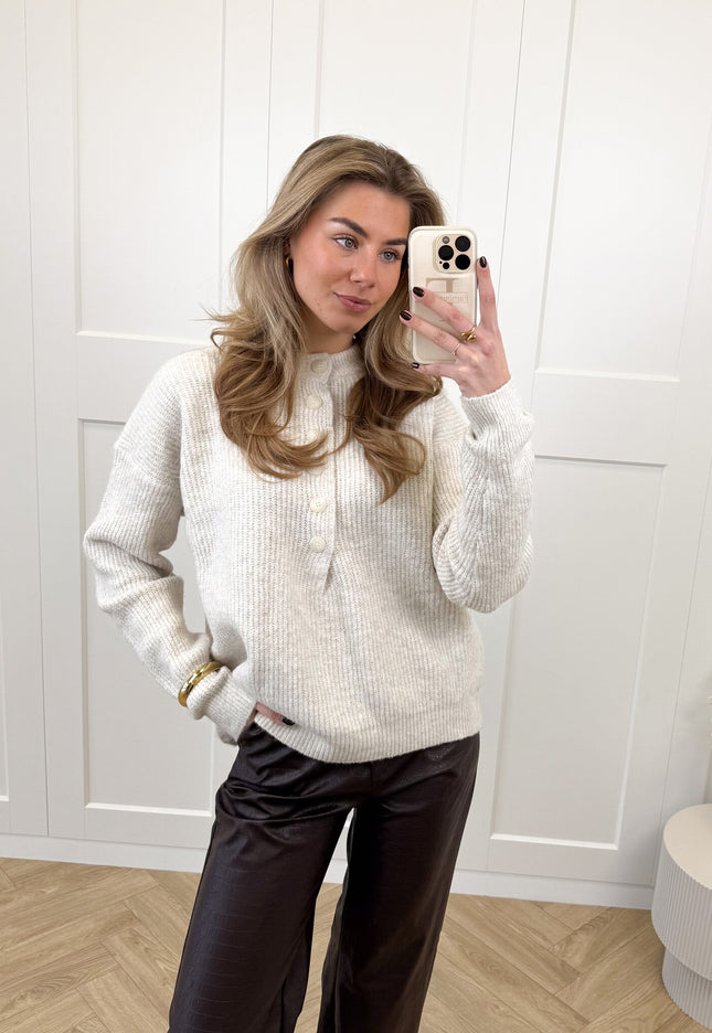 Famous Online Store Trui Fiona beige