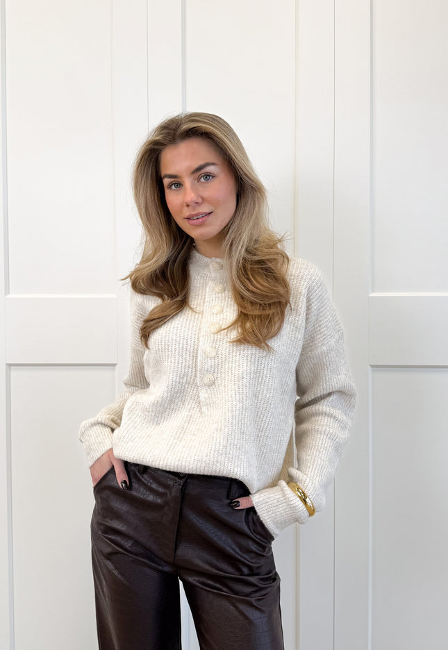 Famous Online Store Trui Fiona beige