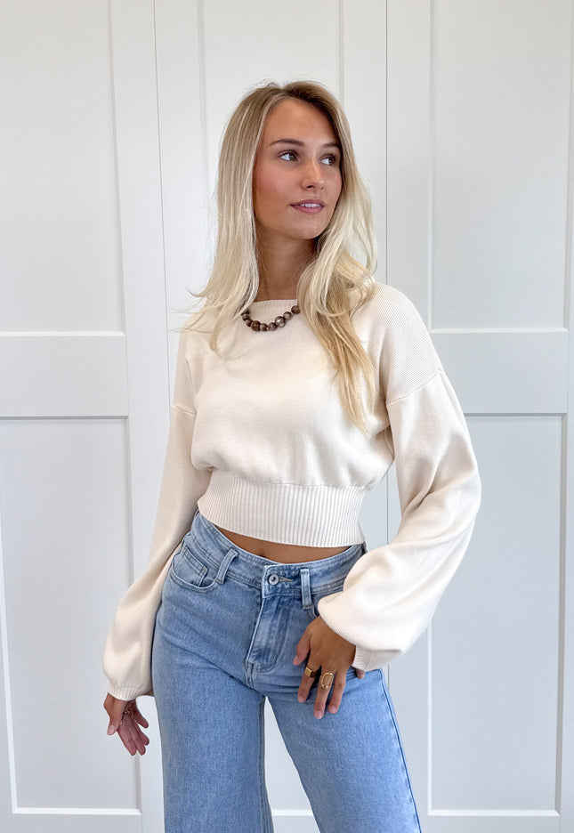 Famous Online Store Trui June beige