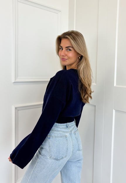 Famous Online Store Trui June blauw
