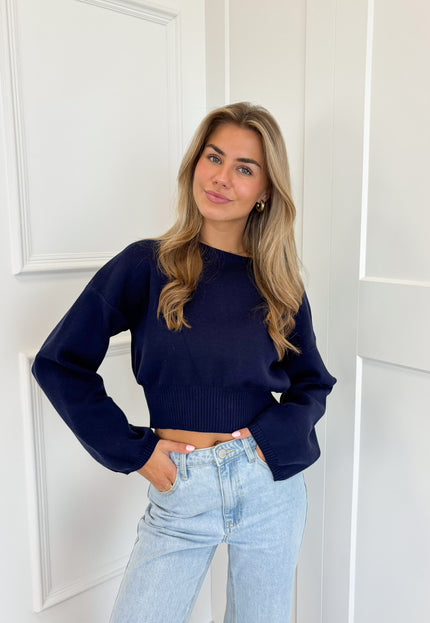 Famous Online Store Trui June blauw