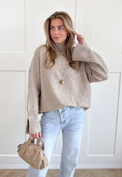 Famous Online Store Trui Liora taupe