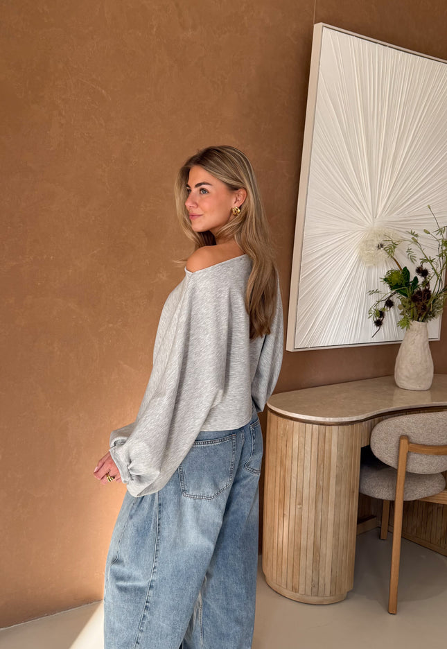 Famous Online Store Trui Mara grijs