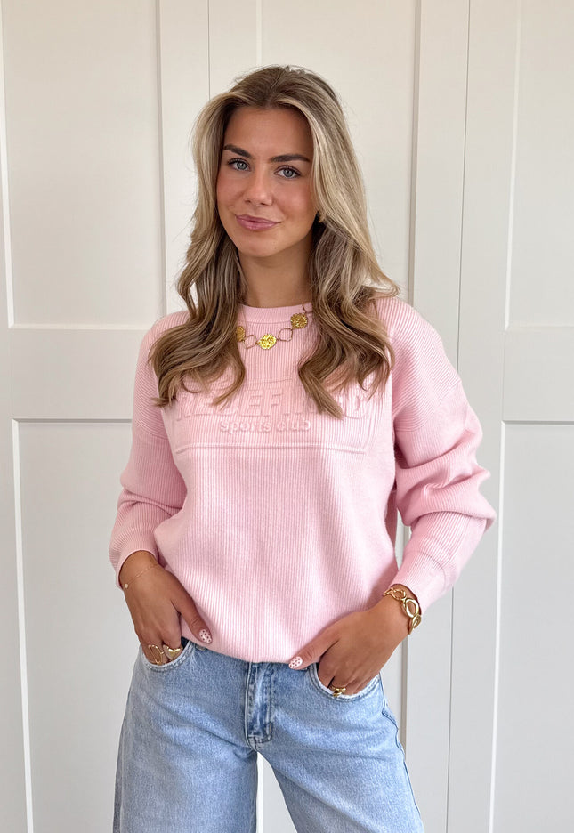 Famous Online Store Trui Maren roze