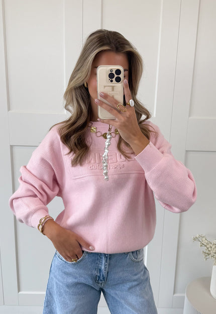 Famous Online Store Trui Maren roze