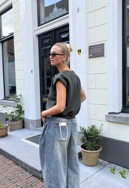 Famous Online Store Trui Maxime legergroen