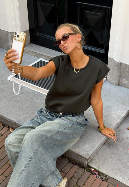 Famous Online Store Trui Maxime legergroen