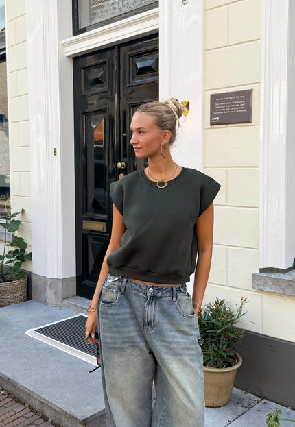 Famous Online Store Trui Maxime legergroen