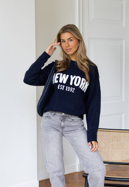 Famous Online Store Trui New York 1992 navy