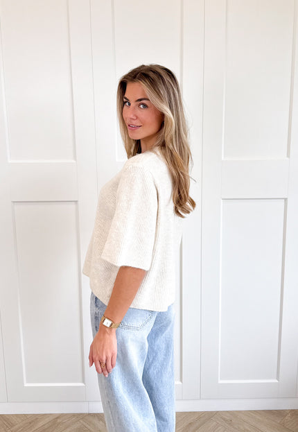 Famous Online Store Trui Nola beige