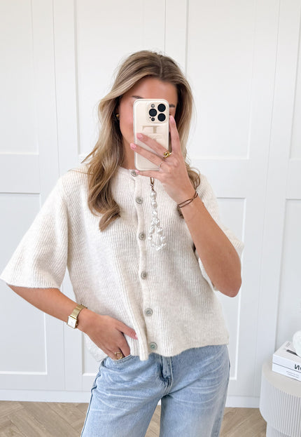 Famous Online Store Trui Nola beige