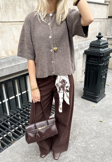 Famous Online Store Trui Nola bruin