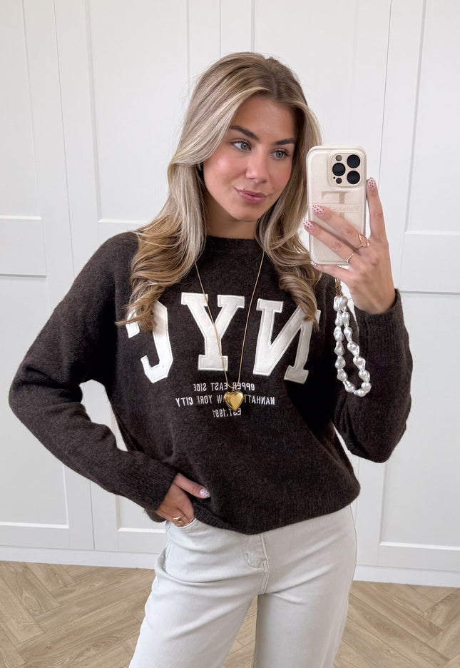 Famous Online Store Trui NYC bruin